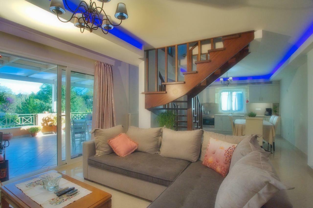 Corfu Villa Potamaki Kompitsion Ngoại thất bức ảnh